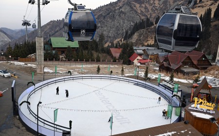 Каток и роллердром на территории ГЛК «Шымбулак» фото 2