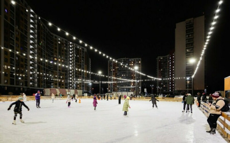 Мобильный каток ЖК «Авиатор» фото 8