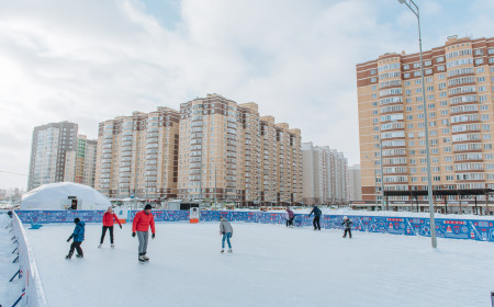 Мобильный каток ТРЦ «Бутово Молл» фото 1