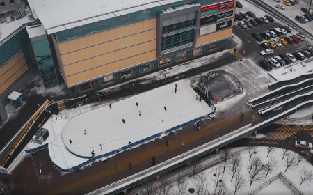Мобильный каток ТРЦ «Капитолий Вернадского» фото 2