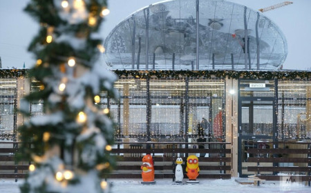 Мобильный каток ТРЦ «Павелецкая Плаза» фото 3