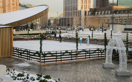 Мобильный каток ТРЦ «Павелецкая Плаза» фото 5