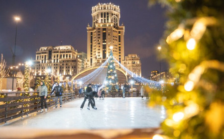 Мобильный каток ТРЦ «Павелецкая Плаза» фото 6